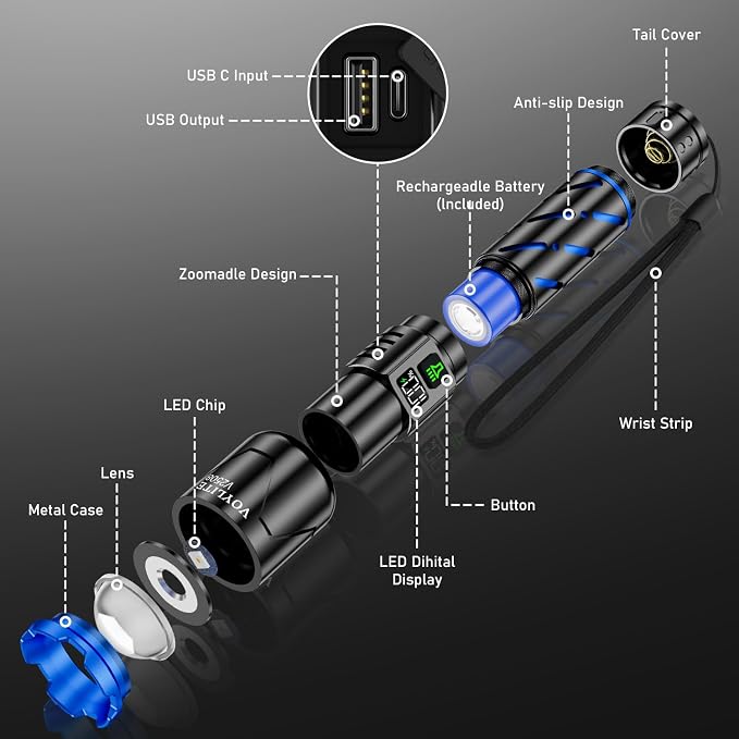 Rechargeable Flashlights High Lumens - Image 6