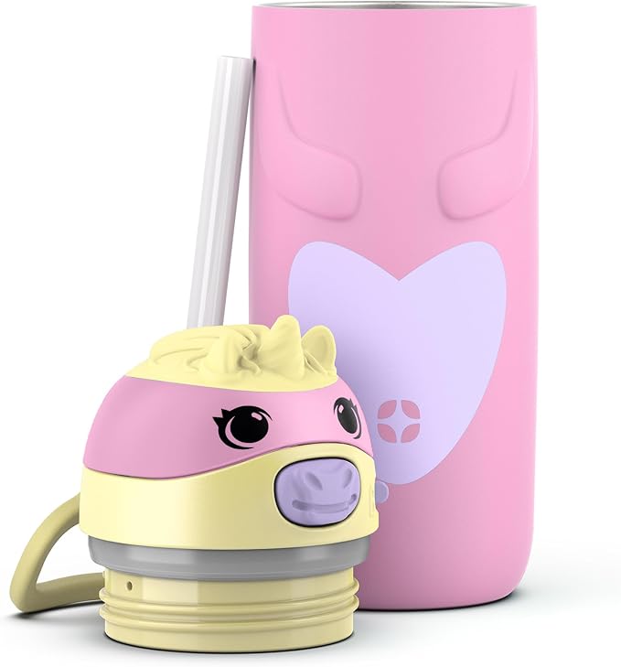 Ello Ellies 12oz Vacuum Insulated Stainless Steel Kids Water Bottle - Image 9