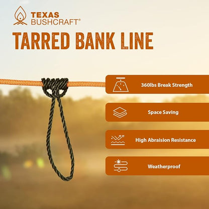 Texas Bushcraft Tarred Bank Line Twine - Image 4