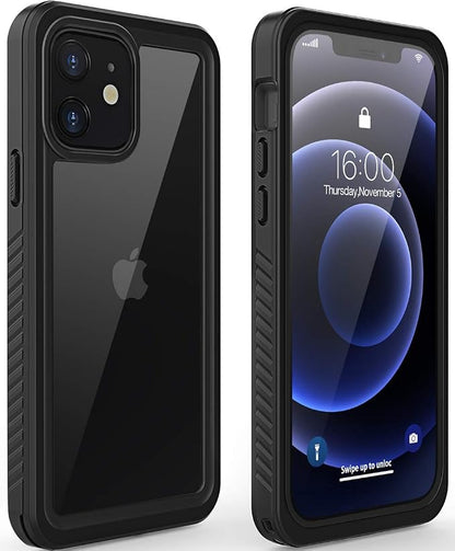 Diverbox for iPhone 12 Waterproof Case, Waterproof Shockproof Dustproof IP68 by Diverbox