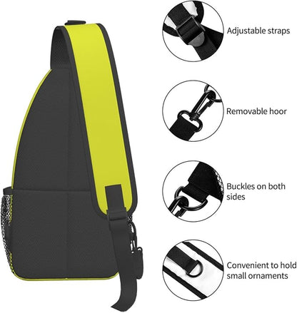 Softball Sling Bag For Women Men Fashion Backpack Crossbody Softball Shoulder - Image 5