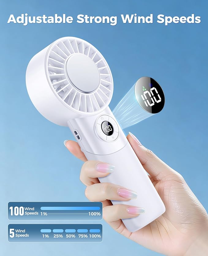 2026 Upgrade 3 In 1 Handheld Portable Turbo Fan - Image 7
