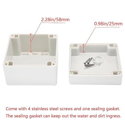 Project Box IP65 Waterproof Junction Box ABS Plastic Electrical Boxes DIY - Image 4