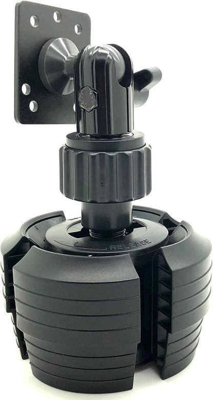 LycoGear Heavy Duty Metal AMPS Hole Pattern ELD Drinks Cup Holder Mount - Image 2