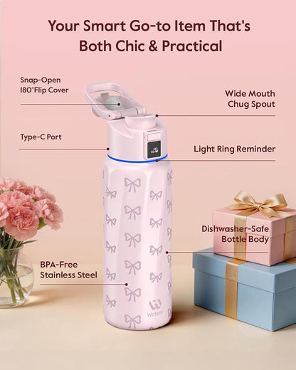 BOOST Smart Water Bottle with Reminder & Tracker, Double Wall Vacuum Insulated - Image 6