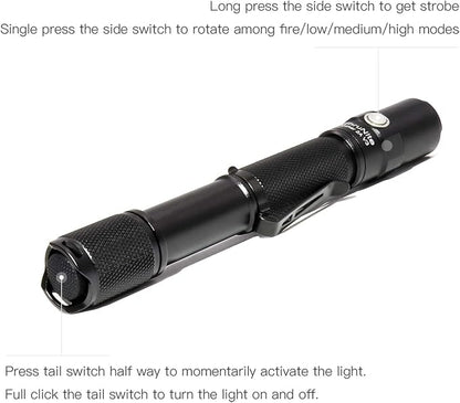 ThruNite LED Flashlight Archer 2A V3, 500 Lumens Mini AA Flashlight - Image 5