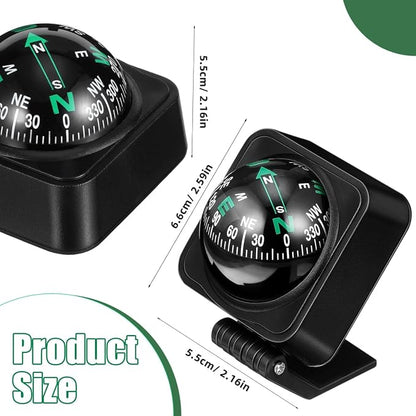 Cabilock Car Compass Dashboard Ball Portable Auto Direction Finder - Image 6