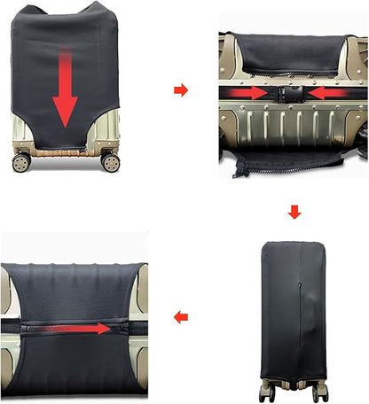 WUJIAONIAO Travel Luggage Cover Baggage Suitcase Cover Protector Skins 18-32 - Image 3
