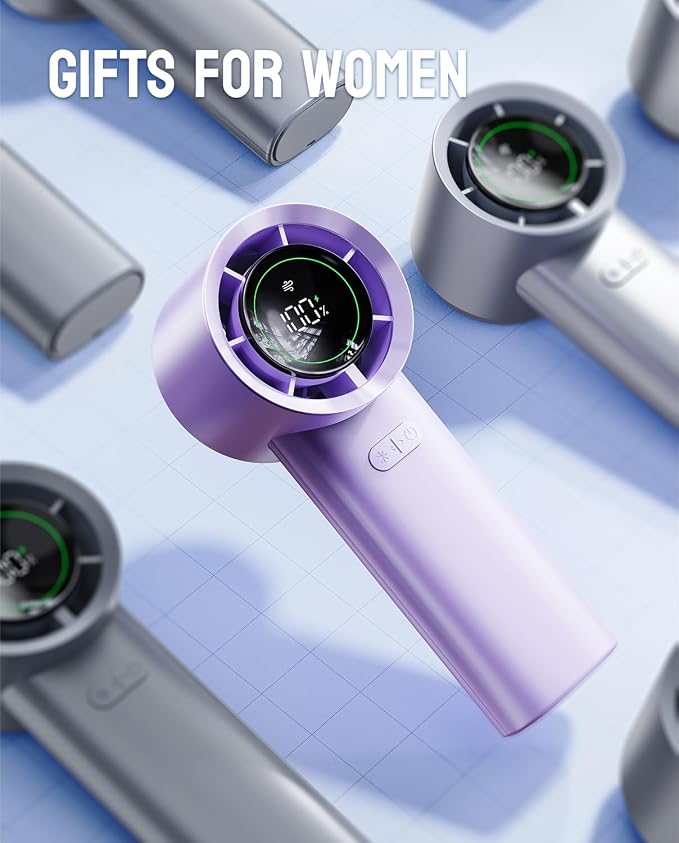 MUXNW Mini Turbo Jet Fan: Portable Small Pocket Handheld Personal Rechargeable - Image 7