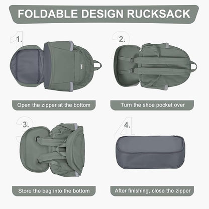 coofay Gym Backpack For Women Men Dance Sports Backpack - Image 6
