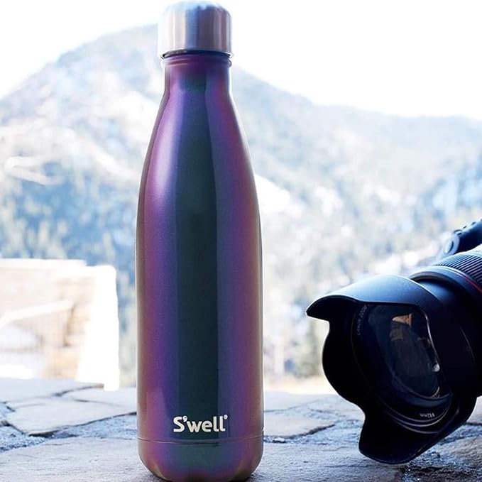 S’well Stainless Steel 17oz Water Bottle, Supernova Design, Triple-Layer Vacuum - Image 2
