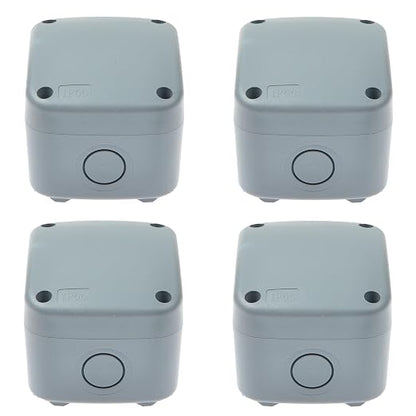 Nineleaf Junction Box, Electrical Box IP66 Water Resistant Dustproof ABS by NineLeaf