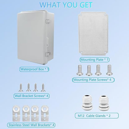 IP67 Waterproof Junction Box, ABS Plastic Electrical Enclosure - Image 7