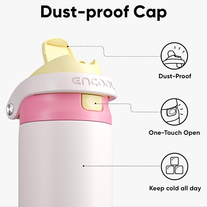ENCOOL Leakproof Insulated Water Bottle - Image 2
