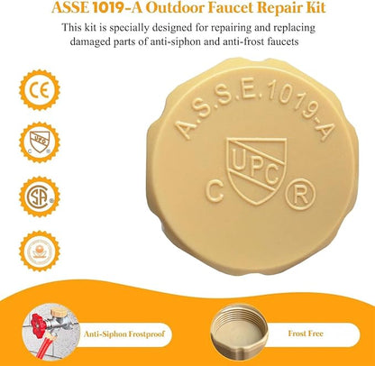 Outdoor ASSE 1019-A Vacuum Breaker Replacement Kit, Outside Faucet Repair Kit - Image 7
