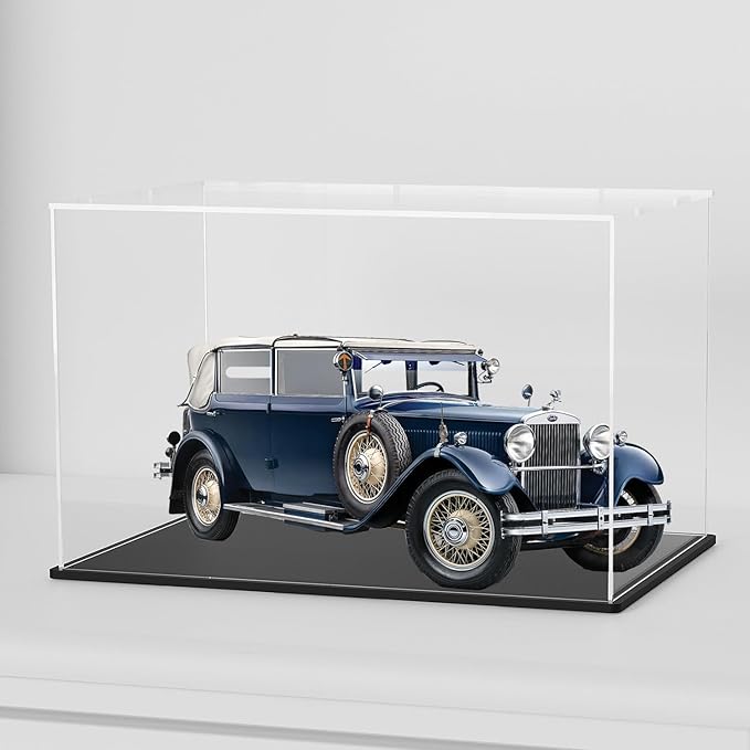 SVENJBB Acrylic Display Case, 13x6.7x6.3 Inch Cube by SVENJBB