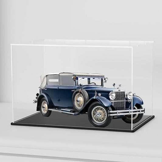 SVENJBB Acrylic Display Case, 13x6.7x6.3 Inch Cube by SVENJBB