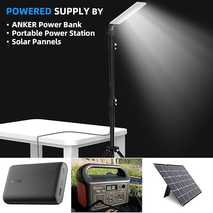 Camping Light, Telescoping Lantern Light, Work Lights - Image 4