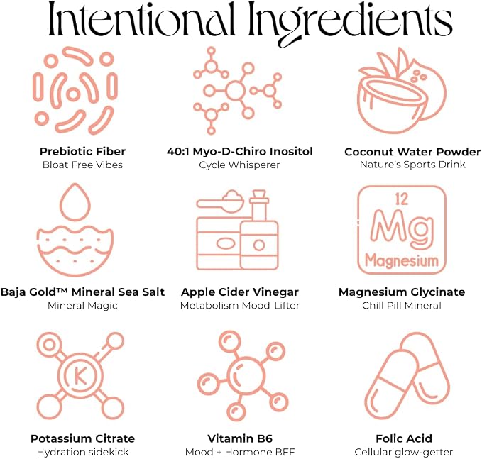 Iris Women’s Hormonal Health Daily Electrolyte Drink Mix | High Fiber, - Image 5