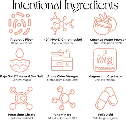 Iris Women’s Hormonal Health Daily Electrolyte Drink Mix | High Fiber, - Image 5