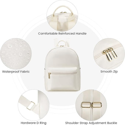 LOVEVOOK Mini Backpack for Women Light Weight Small Waterproof Backpack Purses - Image 6