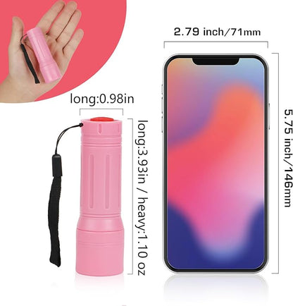 9-LED Mini Flashlight, Small Multicolor Flashlights - Image 3
