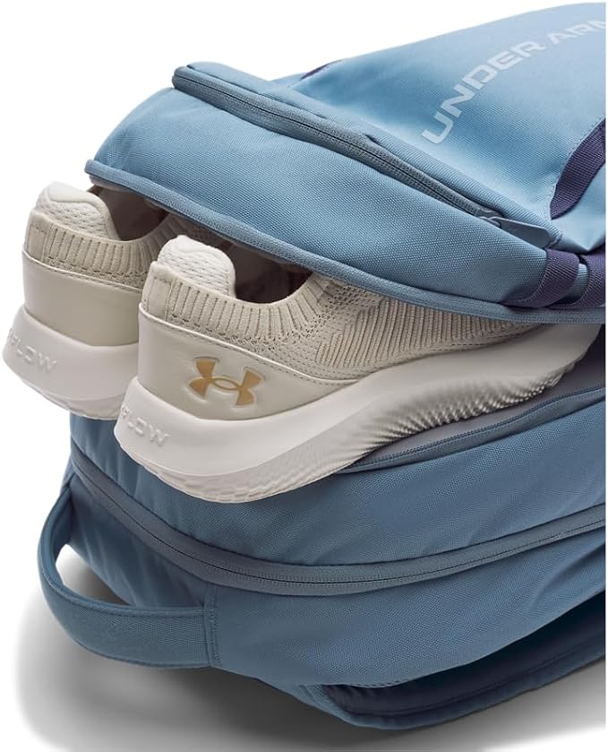 Under Armour Unisex Hustle 6.0 Backpack Blue Smoke/Blue Smoke/Blue Calm One Size - Image 5