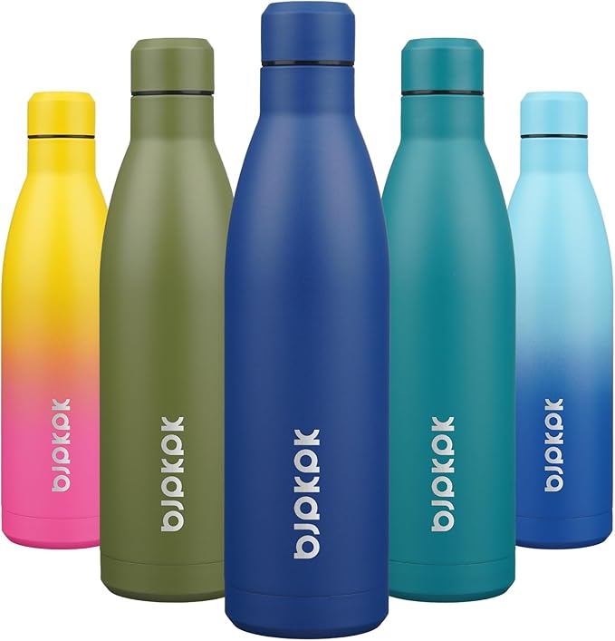 BJPKPK 25oz Insulated Water Bottle Double Wall Vacuum Insulated Stainless Steel by BJPKPK