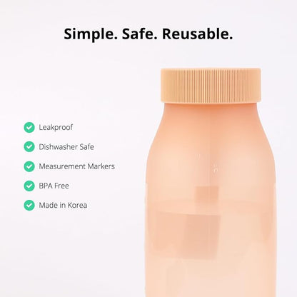 BLUE GINKGO Collapsible Water Bottle – Lightweight, Foldable Silicone Bottles - Image 7