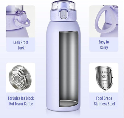 Insulated Water Bottle 24 oz - Image 4