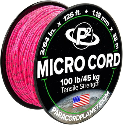 Paracord Planet Micro Paracord – Thin Braided Cord by ParacordPlanet