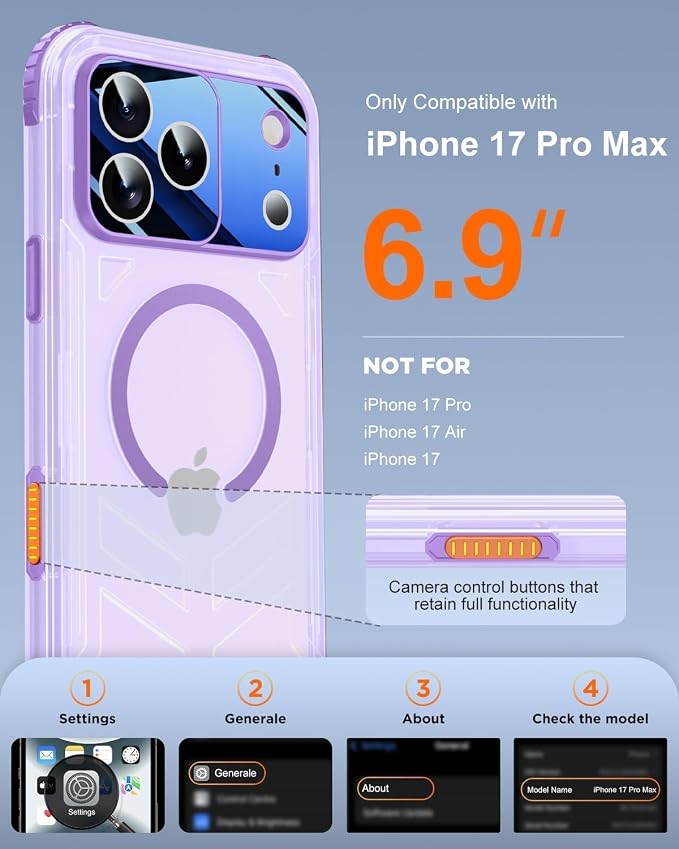 for iPhone 17 Pro Max Waterproof Case - Image 2