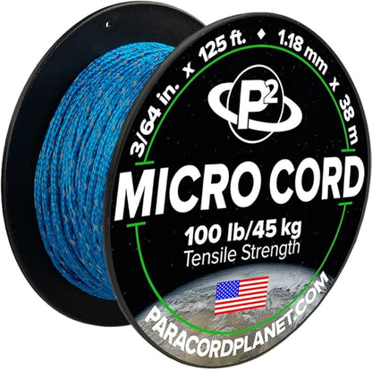 Paracord Planet Micro Paracord – Thin Braided Cord by ParacordPlanet
