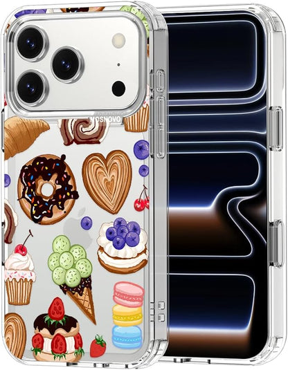 MOSNOVO for iPhone 17 Pro Case, Shockproof Military-Grade Protection 6.6ft Drop by Mosnovo