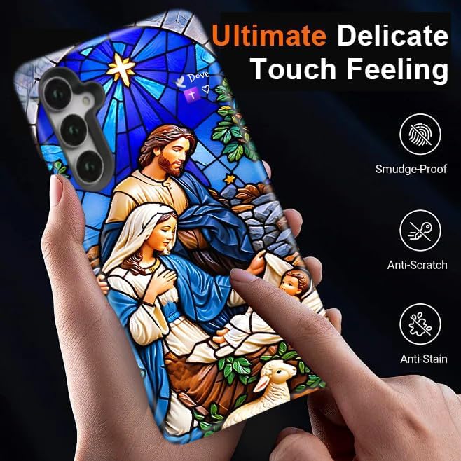 Compatible for Samsung Galaxy A36 5G Case, Dual Layer Heavy Duty 2 in 1 - Image 7