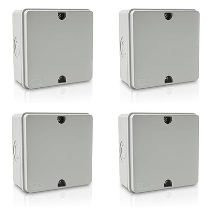 NineLeaf Junction Box, Waterproof Electrical Box IP66 Water Resistant Dustproof by NineLeaf
