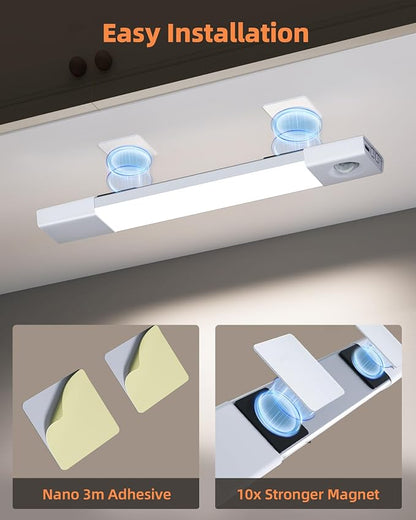 EZVALO 6-Pack Under Cabinet Lighting, Wireless Closet Lights, 50 LED - Image 5