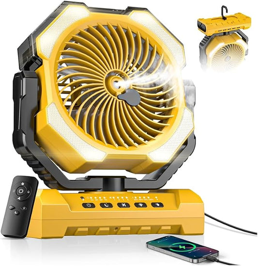 Misting Fan, Portable Camping Fans by Coolice