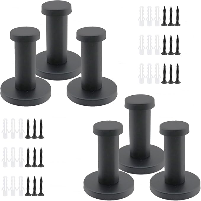 Wall Hooks Heavy Duty Coat Hooks Stainless Steel Clothes Hanger by Home