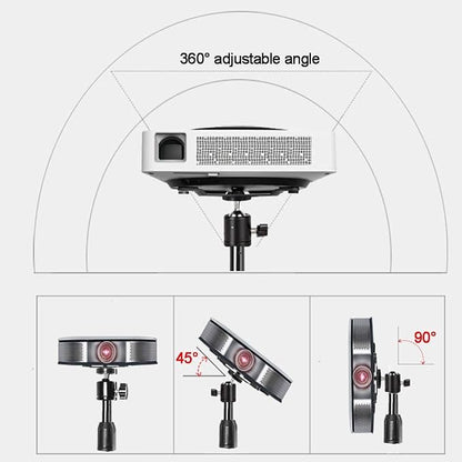 Projector Floor Stand, Folding Portable Tripod Mount - Image 7