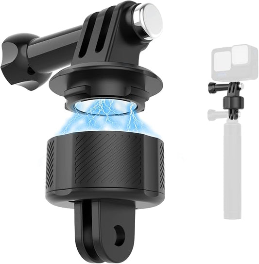 Magnetic Accessories for GoPro, Quick Release Base for Bike, Selfie Stick by SKEZN