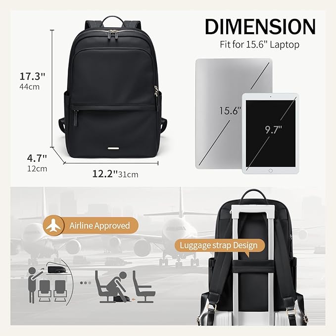 GOLF SUPAGS Women Laptop Backpack Casual Daypack - Image 2