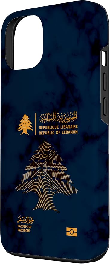 Lebanon, Lebanon Passport, Lebanon Flag, Lebanon map. Case - Image 2