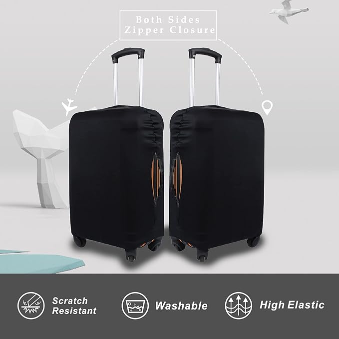 Explore Land Travel Luggage Cover Suitcase Protector Fits 27-30 Inch Case - Image 2