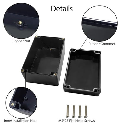 LeMotech Electrical Box ABS Plastic Project Box IP65 Waterproof Junction Box - Image 4