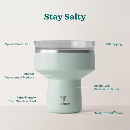 REDUCE Saltini 16 oz Cocktail Tumbler - Image 3