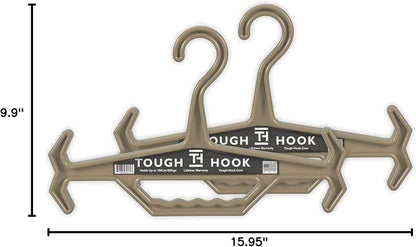 Tough Hook Original Heavy Duty Hangers – The Superhero of Hangers USA-Made - Image 2