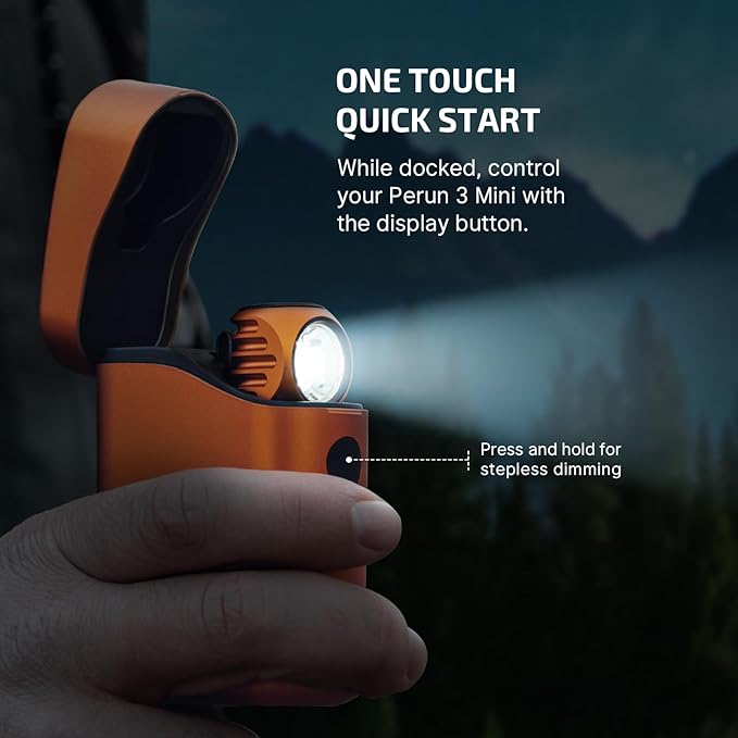 OLIGHT Perun 3 Mini Premium Headlamp 1250 Lumens Flashlight - Image 4