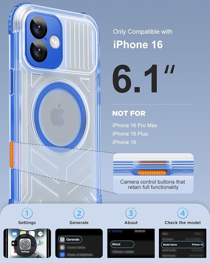 for iPhone 16 Waterproof Case - Image 2