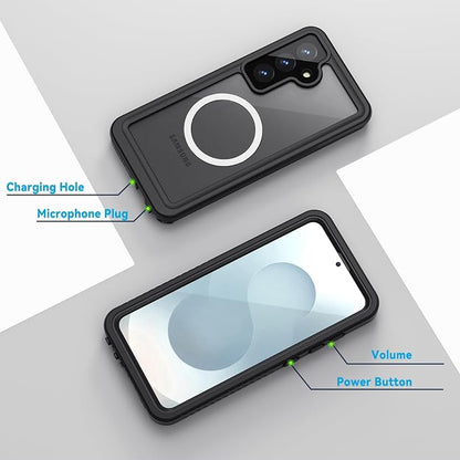 Lanhiem Magnetic for Samsung Galaxy S25+ Plus Phone Case, IP68 Waterproof - Image 6